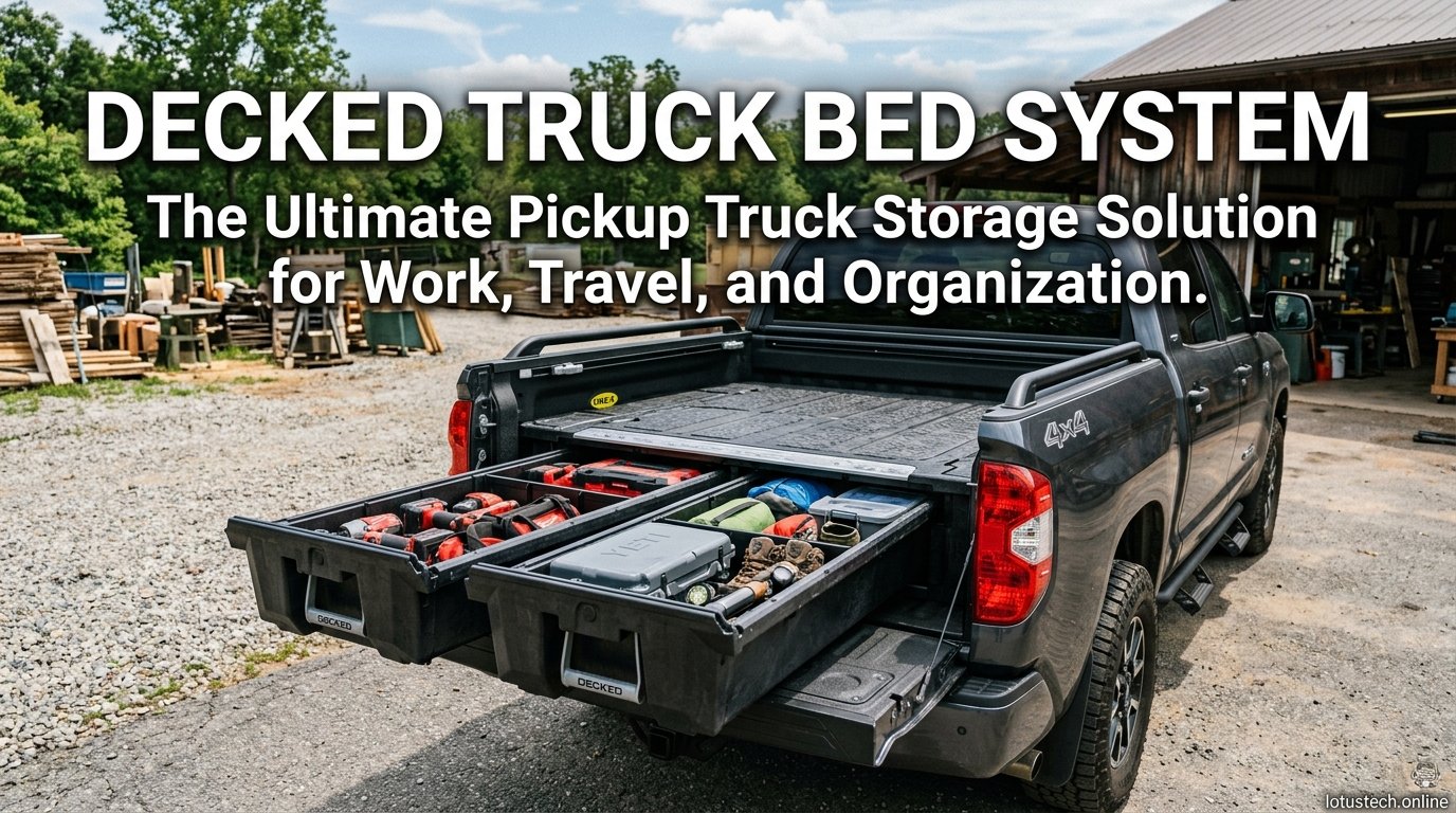 Decked Truck Bed System The Ultimate Pickup Truck Storage Solution for Work, Travel, and Organization
