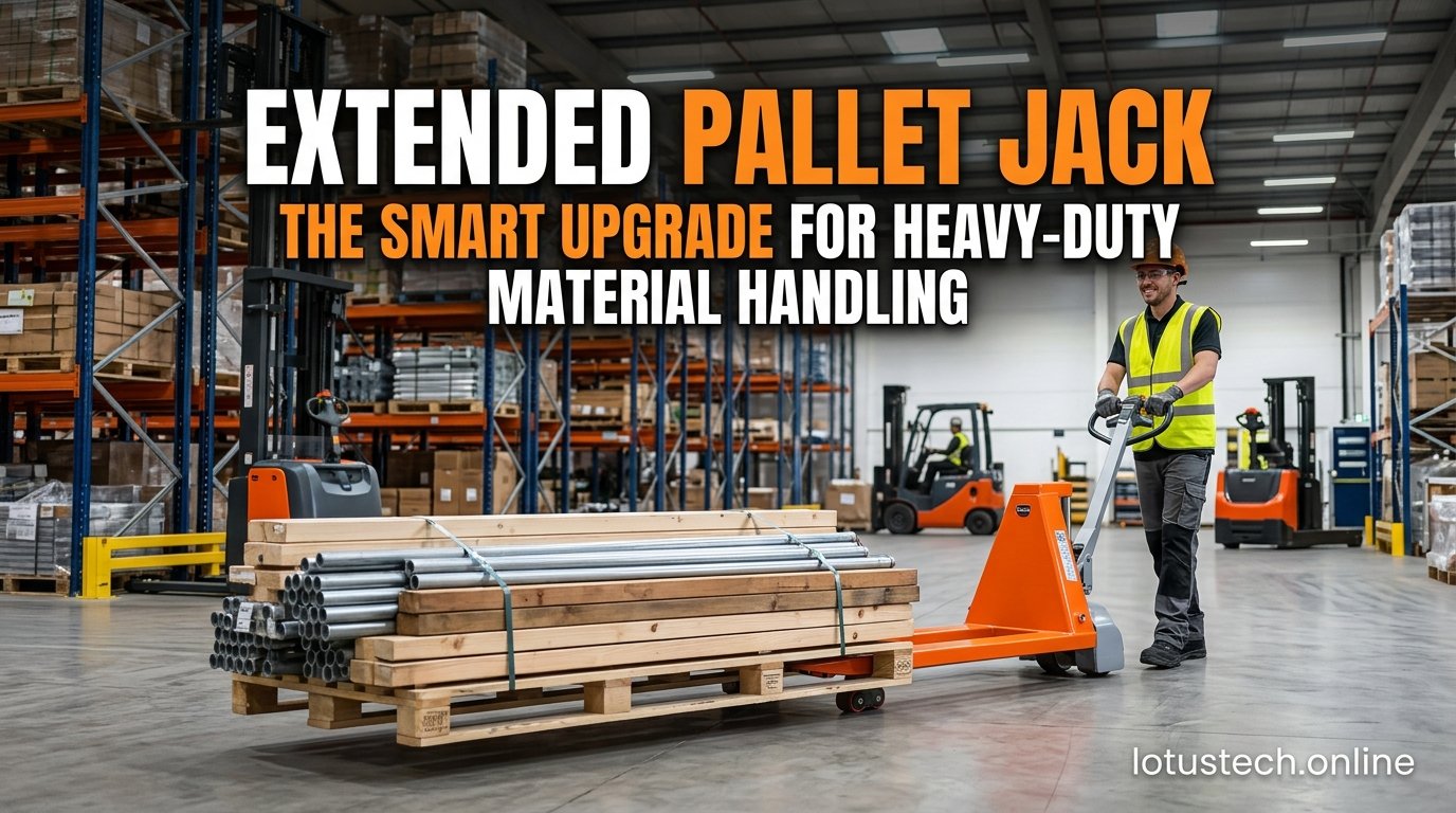 Extended Pallet Jack The Smart Upgrade for Heavy-Duty Material Handling