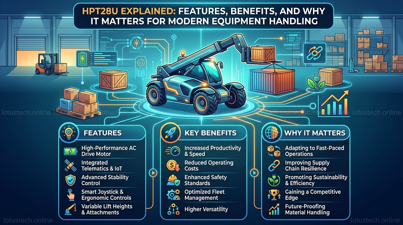 HPT28U Explained Features, Benefits, and Why It Matters for Modern Equipment Handling