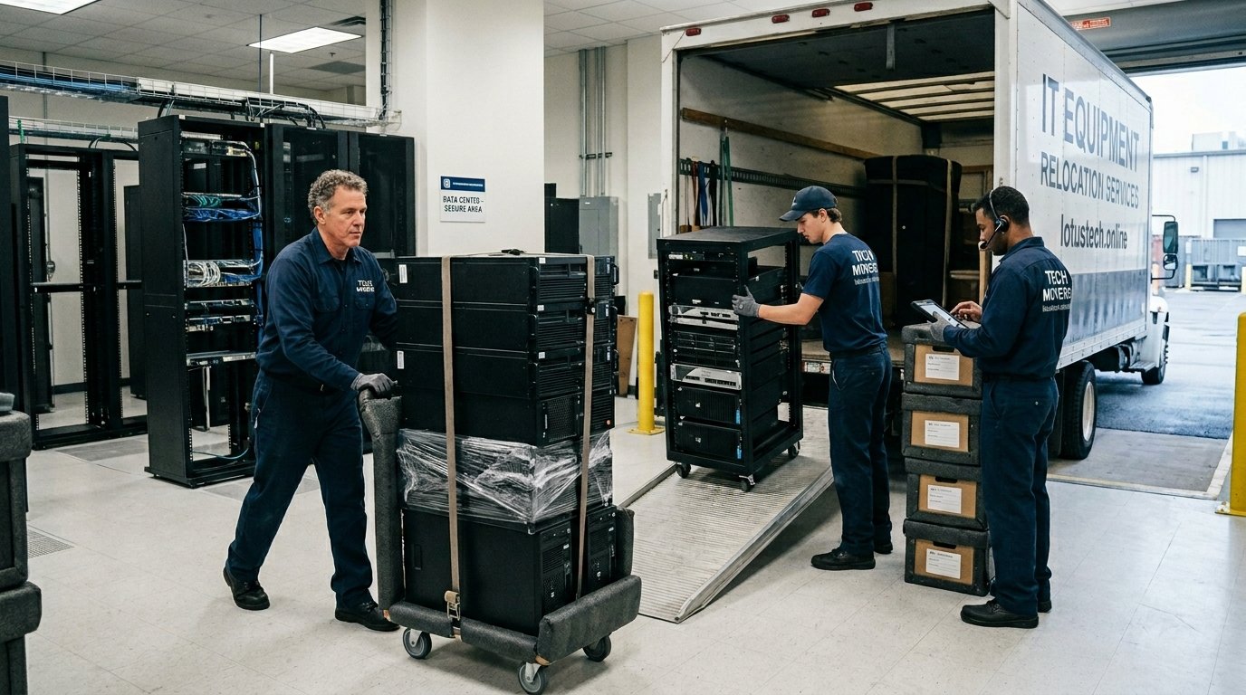 IT Equipment Movers Professional IT Relocation Services for Safe, Fast, and Secure Technology Moves